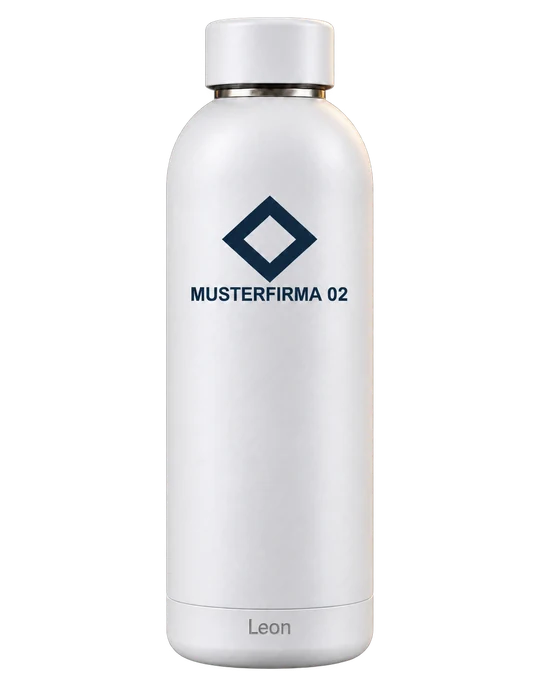 Die Elegante, 500 ml – Edelstahl-Trinkflasche für eure Personalisierung