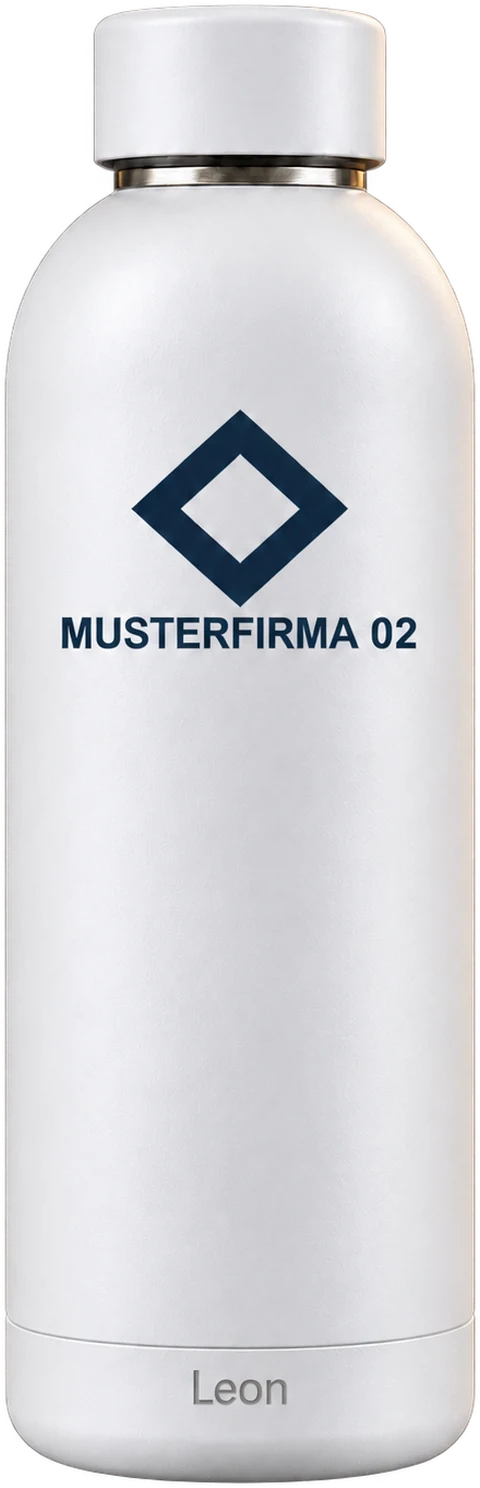 Die Elegante in Weiß mit Musterfirma 02 und Leon